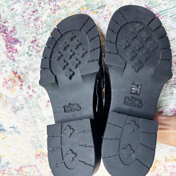 Coach Leah Patent Leather Loafers - Picture 6 of 8